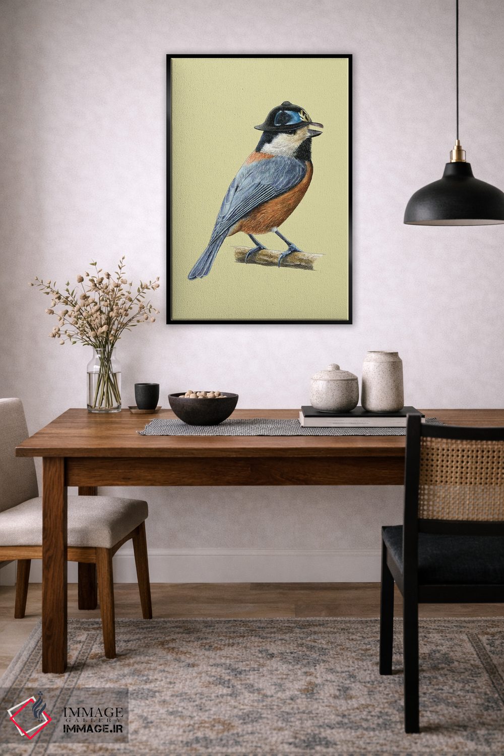 تابلو دکوراتیو سینه سر متنوع ۲ اثر میخائیل ودرنیکوف - D6B