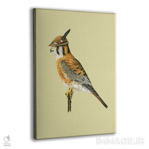 تابلو دکوراتیو "شاهین آمریکایی" اثر میخائیل ودرنیکوف - نمای پرسپکتیو محصول