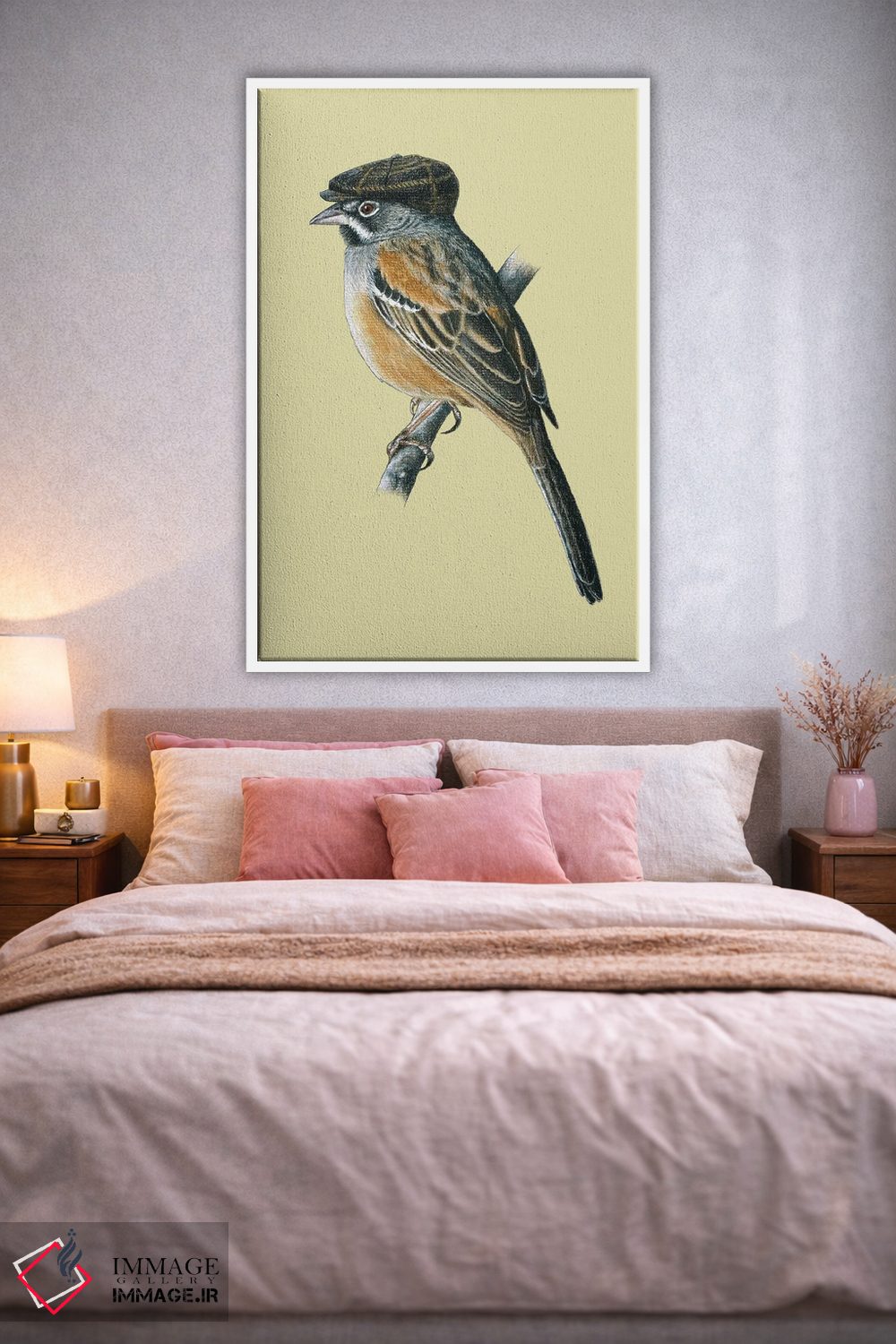 تابلو دکوراتیو گنجشک بریدد اثر میخائیل ودرنیکوف - D1W