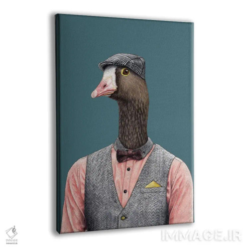 تابلو دکوراتیو "غاز کوچک پیشانی سفید" اثر میخائیل ودرنیکوف - نمای پرسپکتیو محصول