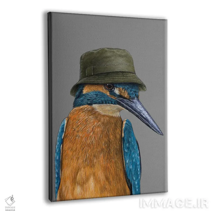 تابلو دکوراتیو "مرغ ماهی خوار معمولی ۲" اثر میخائیل ودرنیکوف - نمای پرسپکتیو محصول