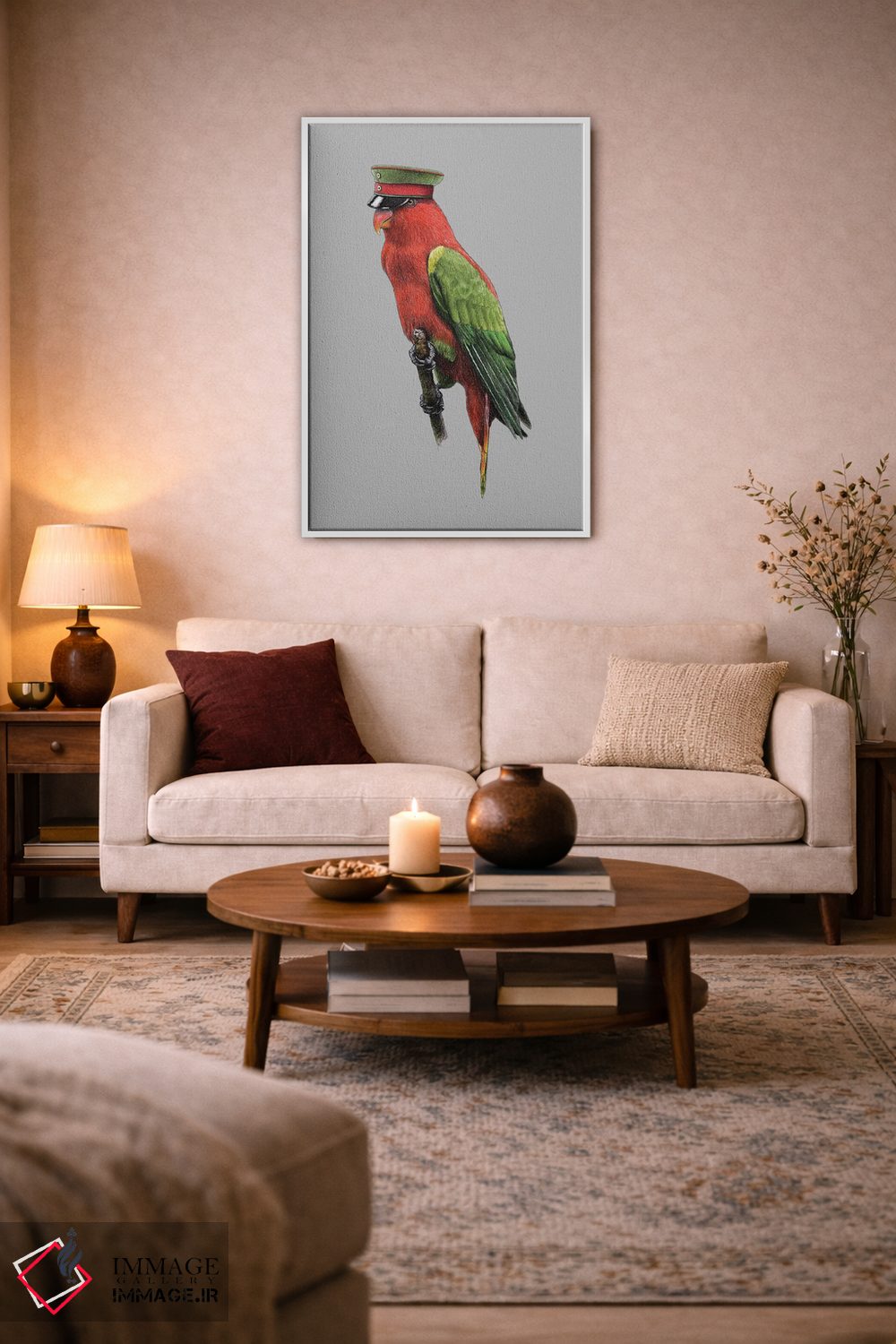 تابلو دکوراتیو لوری پرحرف اثر میخائیل ودرنیکوف - D2W