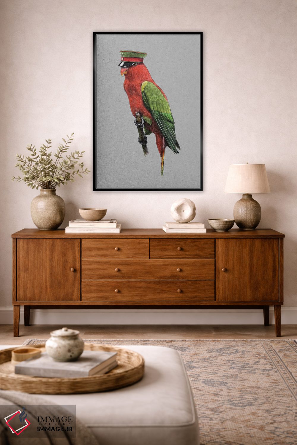 تابلو دکوراتیو لوری پرحرف اثر میخائیل ودرنیکوف - D4B