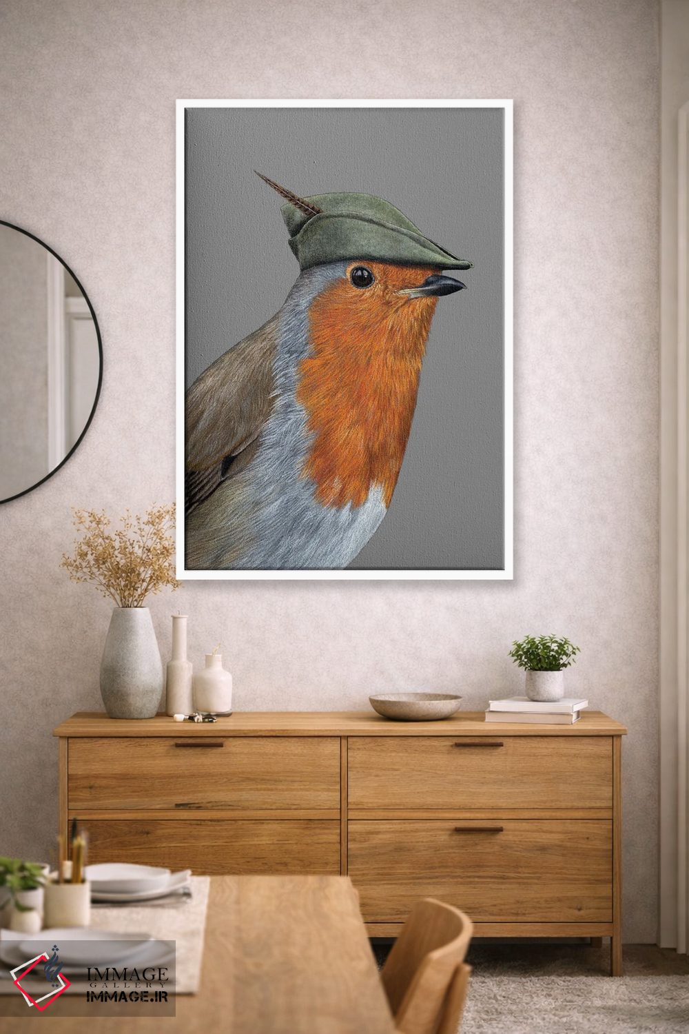 تابلو دکوراتیو رابین هود اثر میخائیل ودرنیکوف - D1W