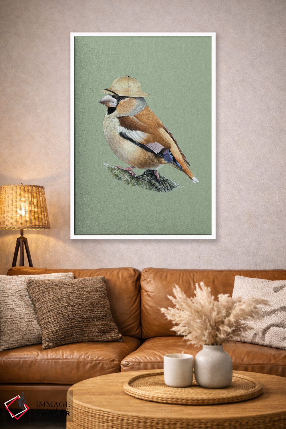 تابلو دکوراتیو کبودعقابی ۲ اثر میخائیل ودرنیکوف - D4W