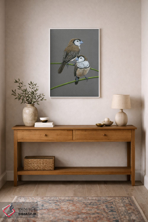 تابلو دکوراتیو "ساسک های دوخطی" اثر میخائیل ودرنیکوف - D1W