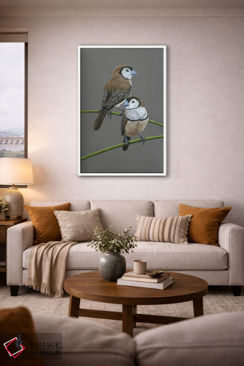 تابلو دکوراتیو "ساسک های دوخطی" اثر میخائیل ودرنیکوف - D3W