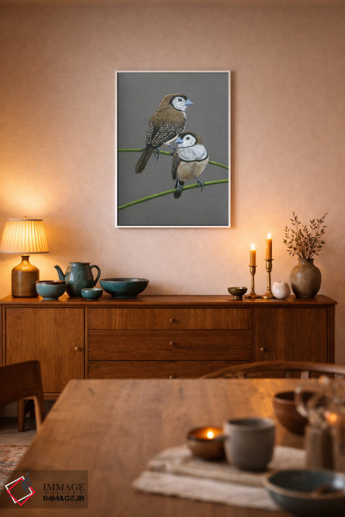 تابلو دکوراتیو "ساسک های دوخطی" اثر میخائیل ودرنیکوف - D5W