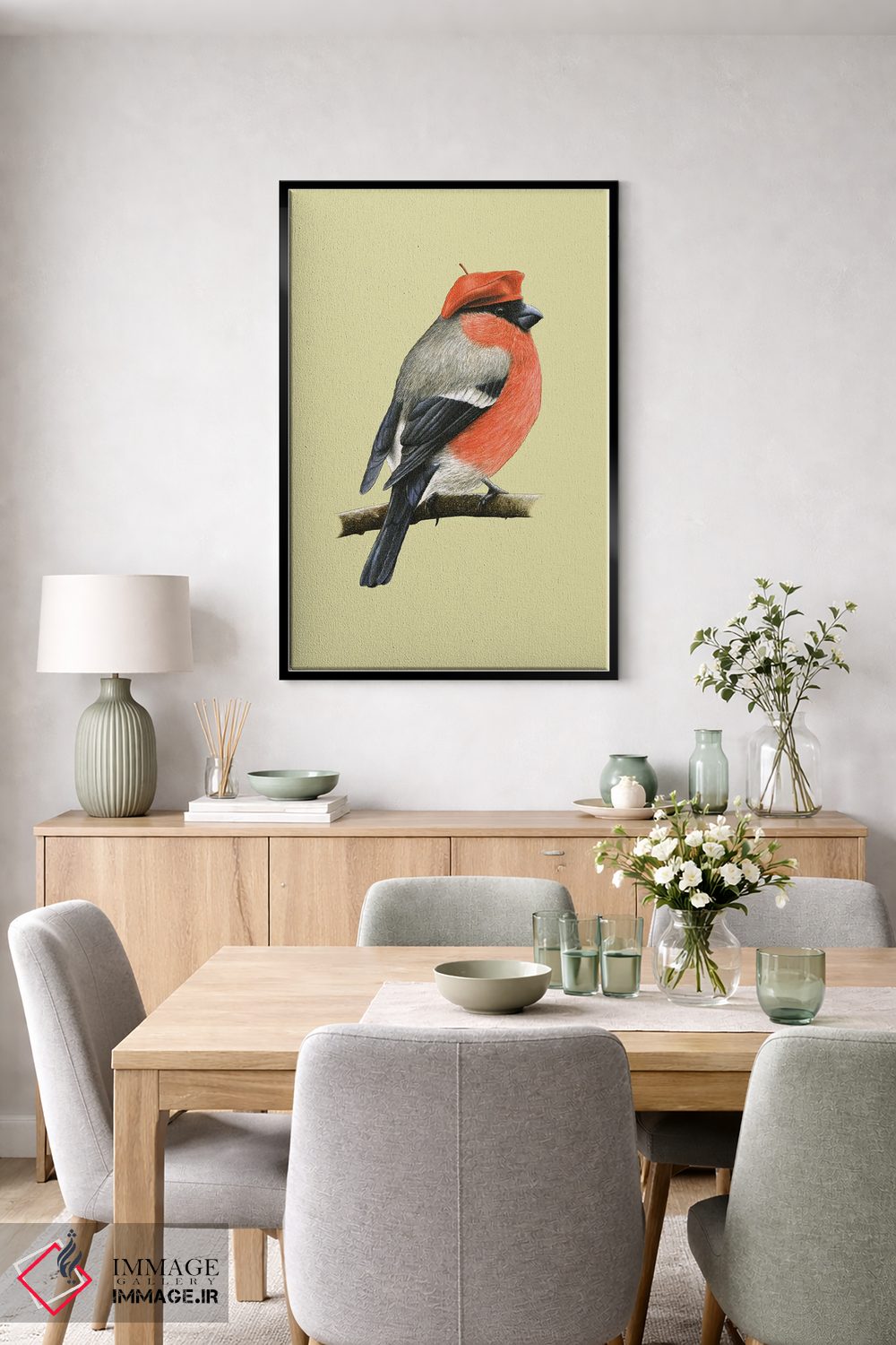 تابلو دکوراتیو "سسک اروپایی" اثر میخائیل ودرنیکوف - D6B