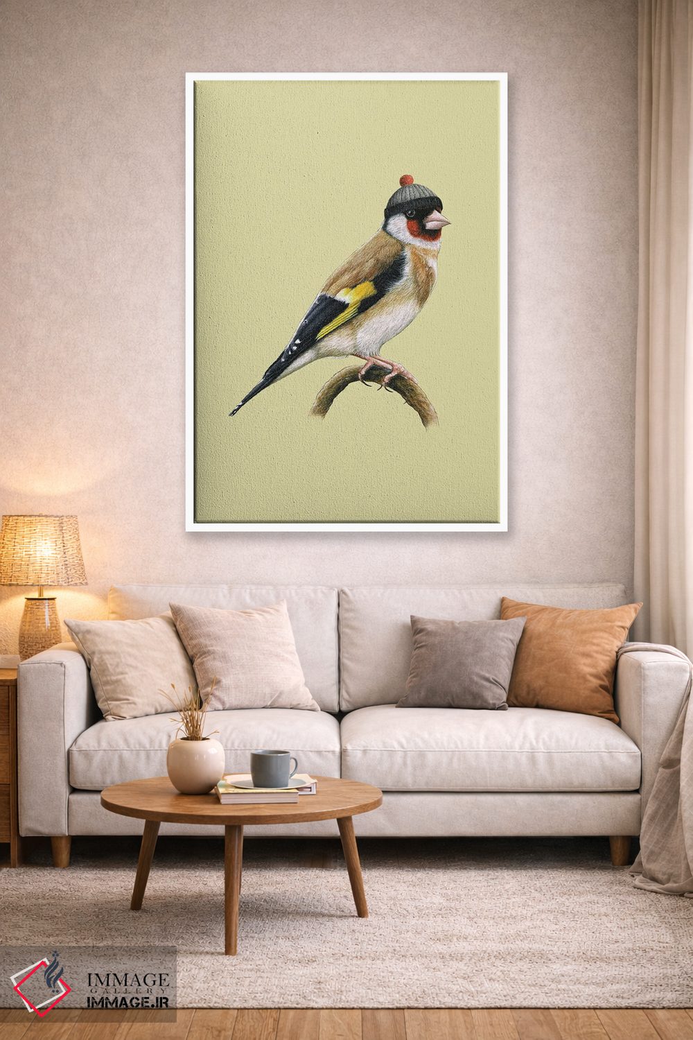 تابلو دکوراتیو "سهره طلایی اروپایی" اثر میخائیل ودرنیکوف - D1W