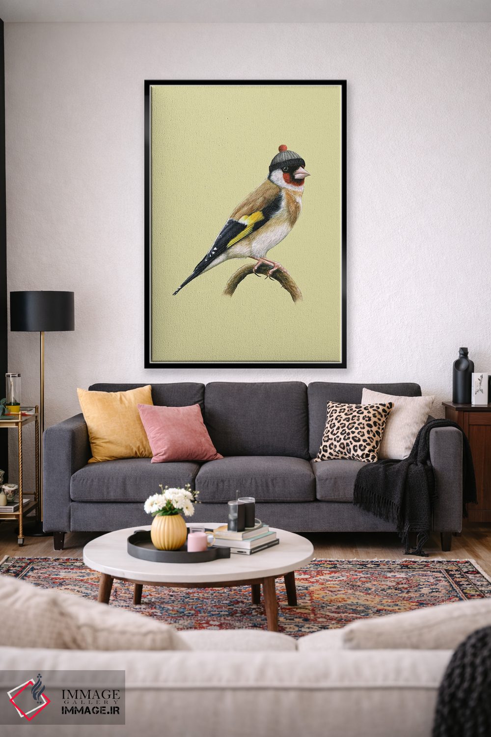 تابلو دکوراتیو "سهره طلایی اروپایی" اثر میخائیل ودرنیکوف - D2B