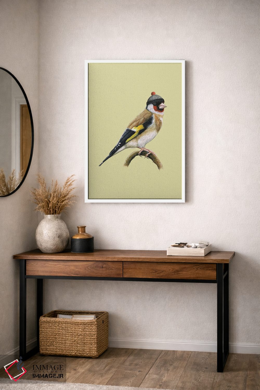 تابلو دکوراتیو "سهره طلایی اروپایی" اثر میخائیل ودرنیکوف - D3W