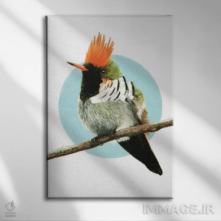 تابلو دکوراتیو "کاکت مچ فرخورده" اثر میخائیل ودرنیکوف - نمای روبهرو روی دیوار