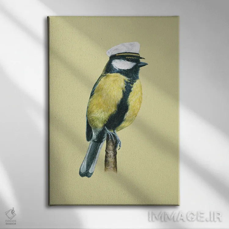 تابلو دکوراتیو "سهره بزرگ" اثر میخائیل ودرنیکوف - نمای روبهرو روی دیوار