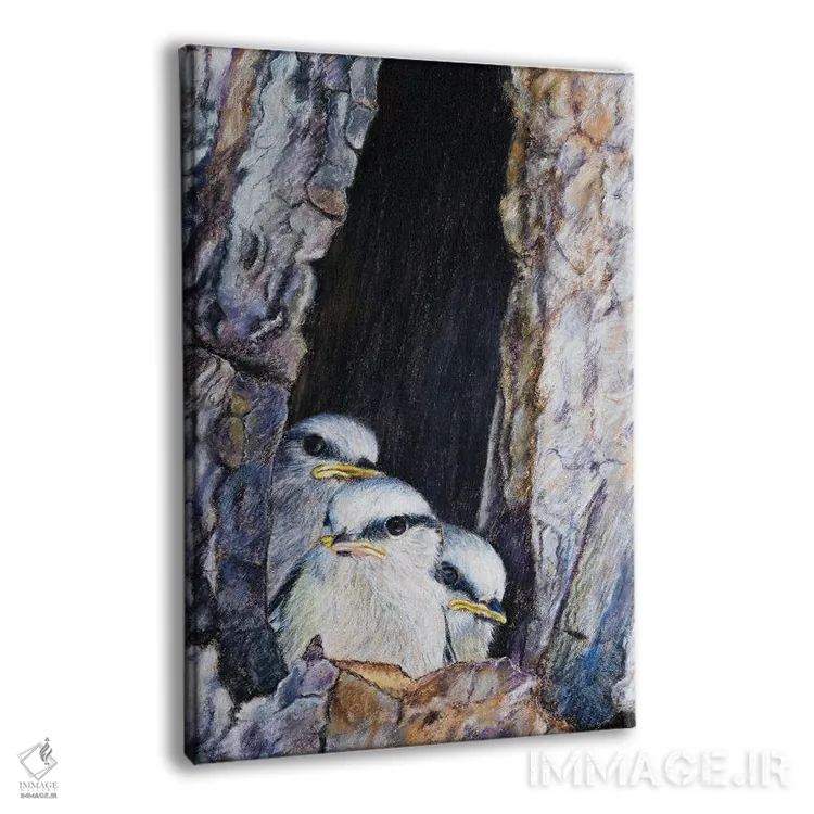 تابلو دکوراتیو "سهره آبی" اثر میخائیل ودرنیکوف - نمای پرسپکتیو محصول