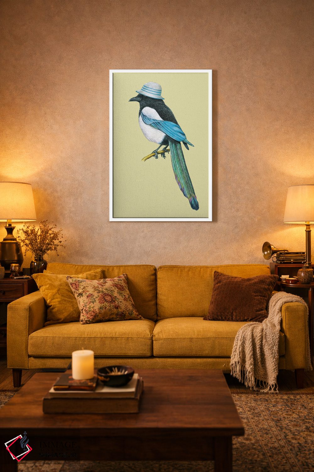 تابلو دکوراتیو "زاغ ۲" اثر میخائیل ودرنیکوف - D2W