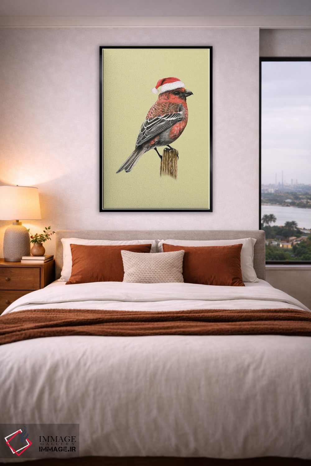 تابلو دکوراتیو "دارکوب کاج" اثر میخائیل ودرنیکوف - D4B