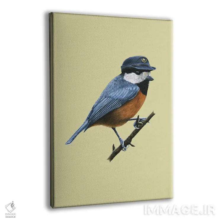 تابلو دکوراتیو "سهره متنوع" اثر میخائیل ودرنیکوف - نمای پرسپکتیو محصول