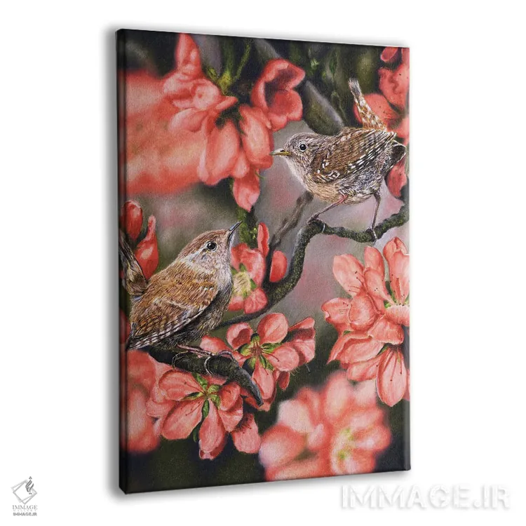 تابلو دکوراتیو "مرغ های کوچک" اثر میخائیل ودرنیکوف - نمای پرسپکتیو محصول