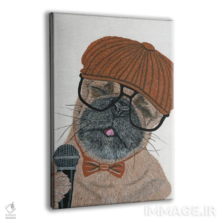 تابلو دکوراتیو ترانه مردمش اثر ملیسا سایمونز - نمای پرسپکتیو محصول