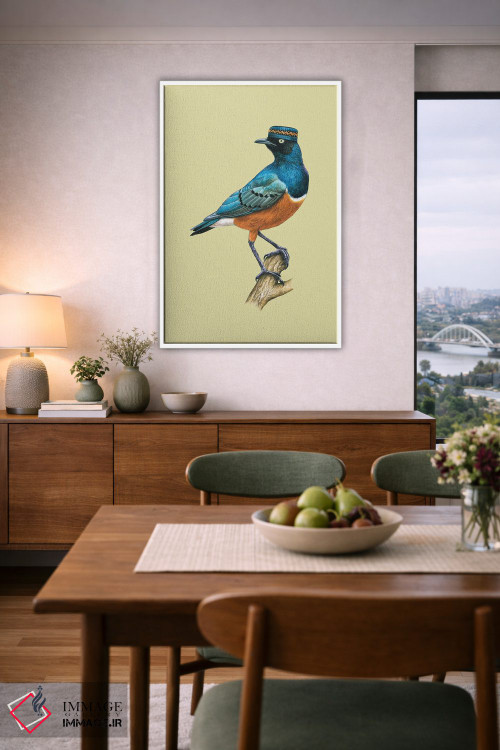 تابلو دکوراتیو "مرغ ستاره ای بی نظیر" اثر میخائیل ودرنیکوف - D6W