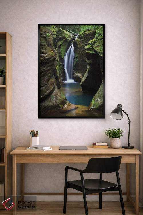 تابلو دکوراتیو آبشار کورکسکرو، اوهایو اثر آلن ماچروویچ - D1B