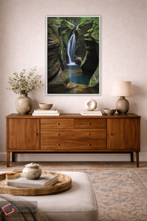 تابلو دکوراتیو آبشار کورکسکرو، اوهایو اثر آلن ماچروویچ - D2W