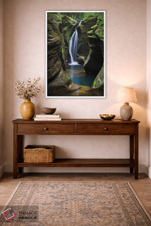 تابلو دکوراتیو آبشار کورکسکرو، اوهایو اثر آلن ماچروویچ - D3W