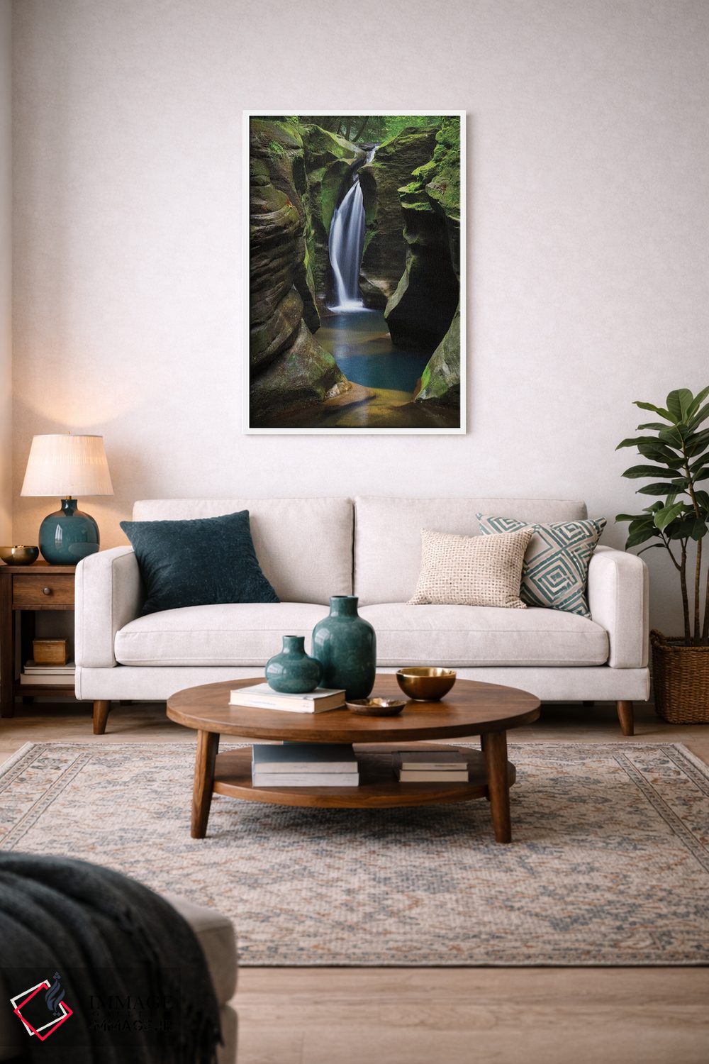 تابلو دکوراتیو آبشار کورکسکرو، اوهایو اثر آلن ماچروویچ - D4W