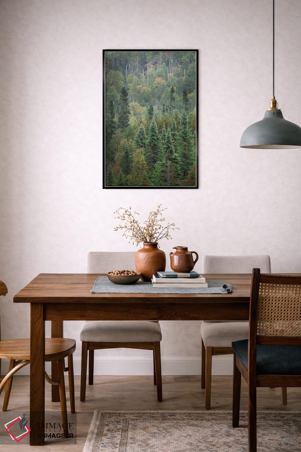 تابلو دکوراتیو جنگل ملی سوپریور ۴ اثر آلن ماچروویچ - D6B