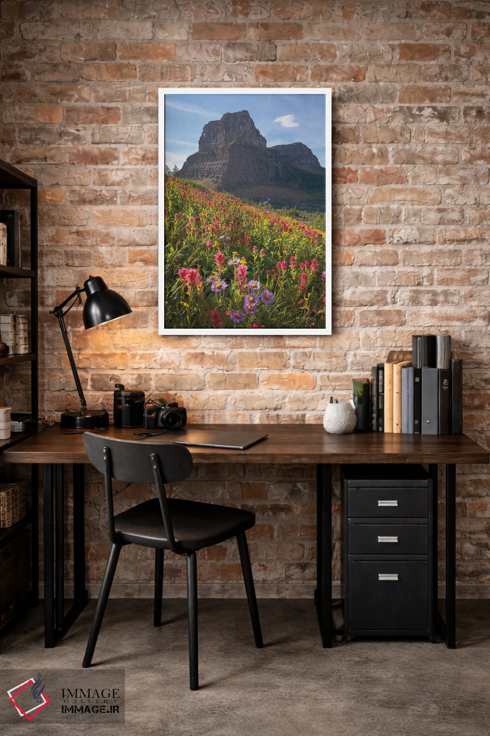 تابلو دکوراتیو گل های وحشی گذر بولدر اثر آلن ماچروویچ - D1W