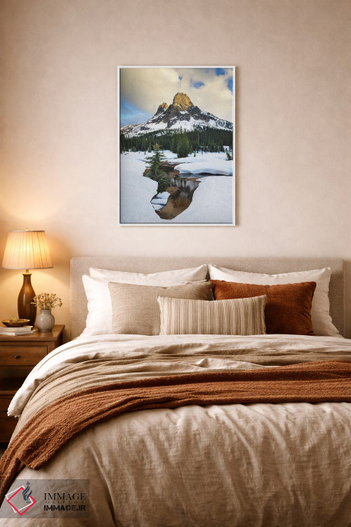 تابلو دکوراتیو آمریکا، ایالت واشنگتن. کوه زنگ آزادی، گذر واشنگتن، شمال کا… اثر آلن ماچروویچ - D5W