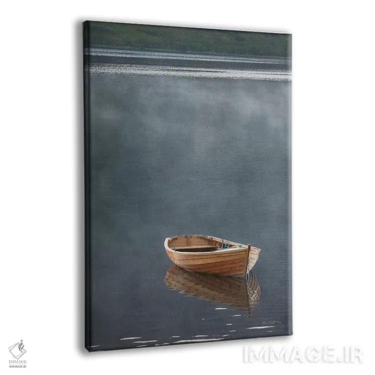 تابلو دکوراتیو قایق پارویی در راس اثر آلن ماچروویچ - نمای پرسپکتیو محصول