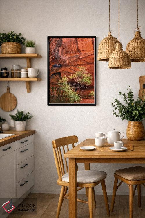 تابلو دکوراتیو دره نئون ۳ اثر آلن ماچروویچ - D5B