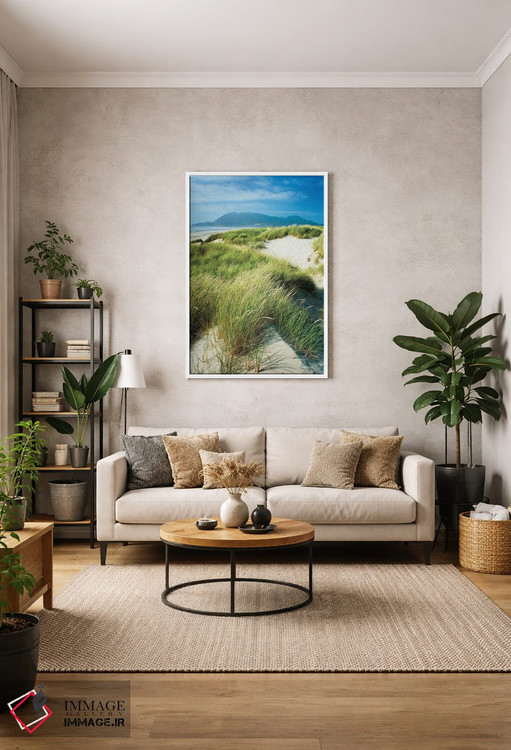 تابلو دکوراتیو علف های ماسه زار اورگن اثر آلن ماچروویچ - D1W