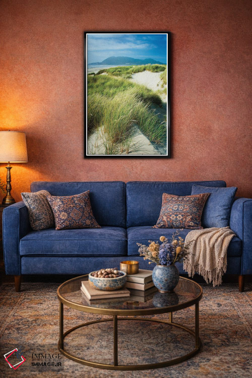 تابلو دکوراتیو علف های ماسه زار اورگن اثر آلن ماچروویچ - D5B