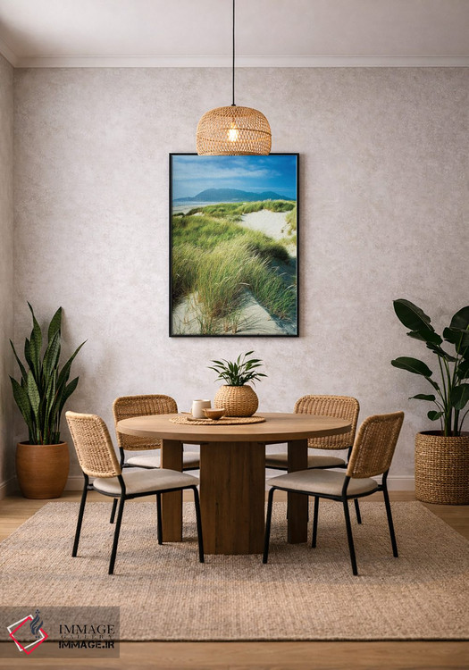 تابلو دکوراتیو علف های ماسه زار اورگن اثر آلن ماچروویچ - D4B