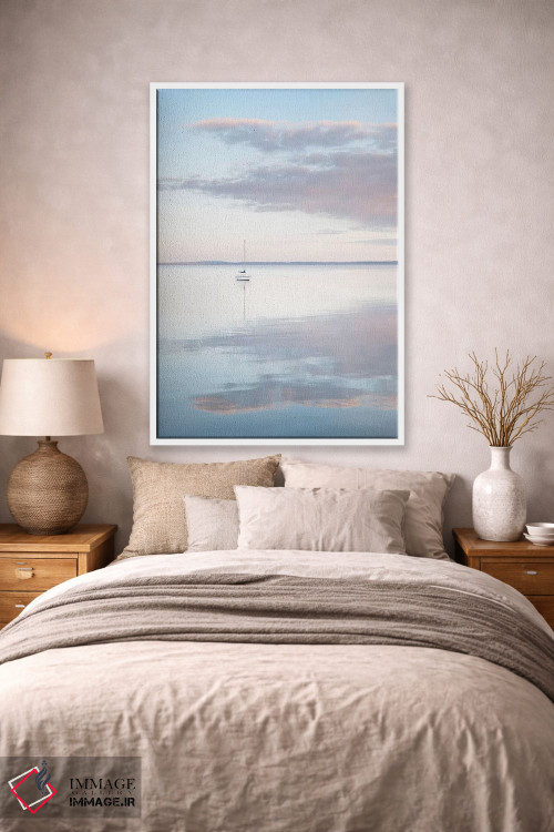 تابلو دکوراتیو قایق بادبانی در خلیج بلینهام ۲ اثر آلن ماچروویچ - D1W