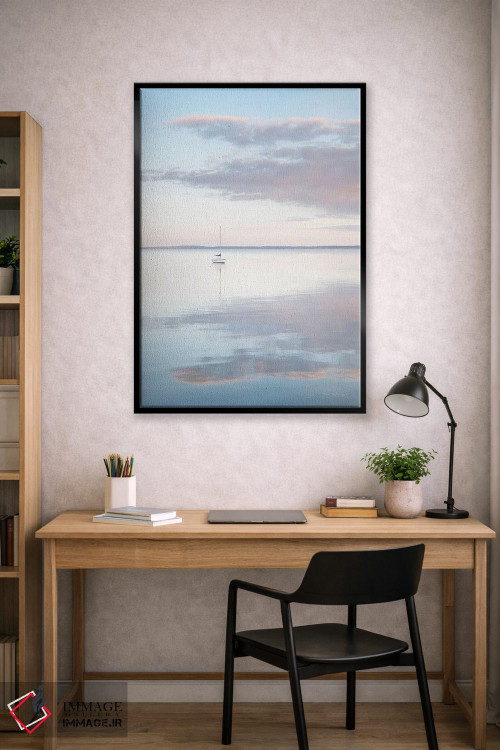 تابلو دکوراتیو قایق بادبانی در خلیج بلینهام ۲ اثر آلن ماچروویچ - D3B