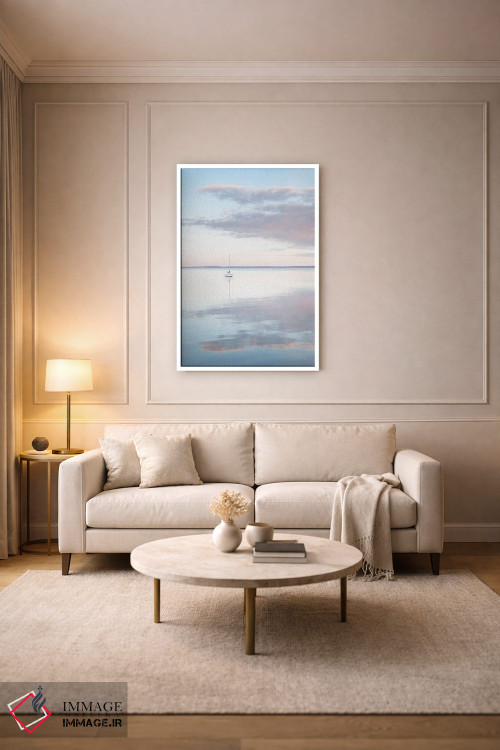 تابلو دکوراتیو قایق بادبانی در خلیج بلینهام ۲ اثر آلن ماچروویچ - D4W