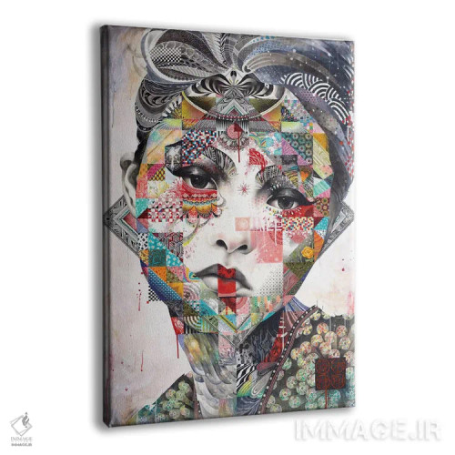 تابلو دکوراتیو دوون اثر مینجه لی - نمای پرسپکتیو محصول