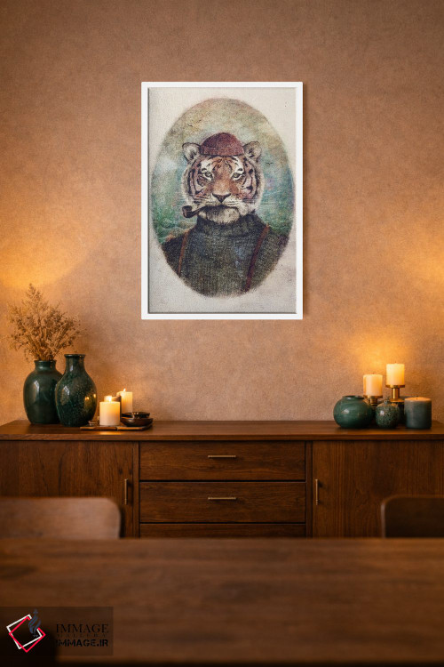 تابلو دکوراتیو اقیانوس وحشی اثر مایک کوبو - D1W