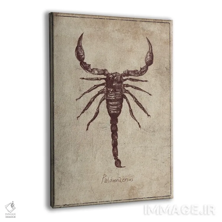 تابلو دکوراتیو پالامنارسوس اثر مایک کوبو - نمای پرسپکتیو محصول