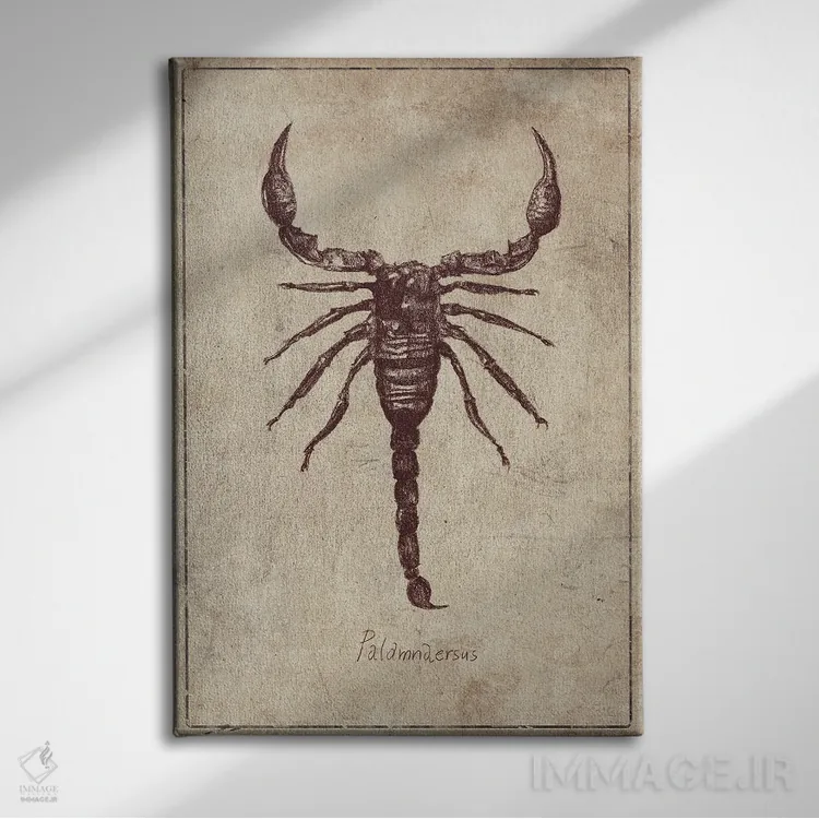 تابلو دکوراتیو پالامنارسوس اثر مایک کوبو - نمای روبهرو روی دیوار