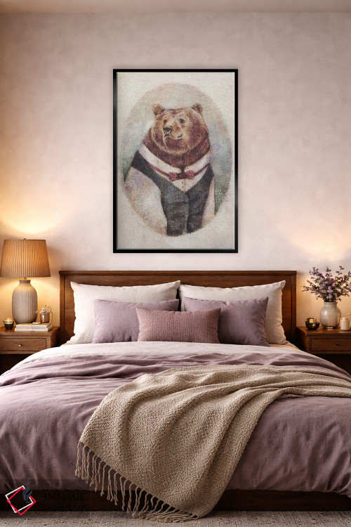 تابلو دکوراتیو آقای وحشی اثر مایک کوبو - D3B