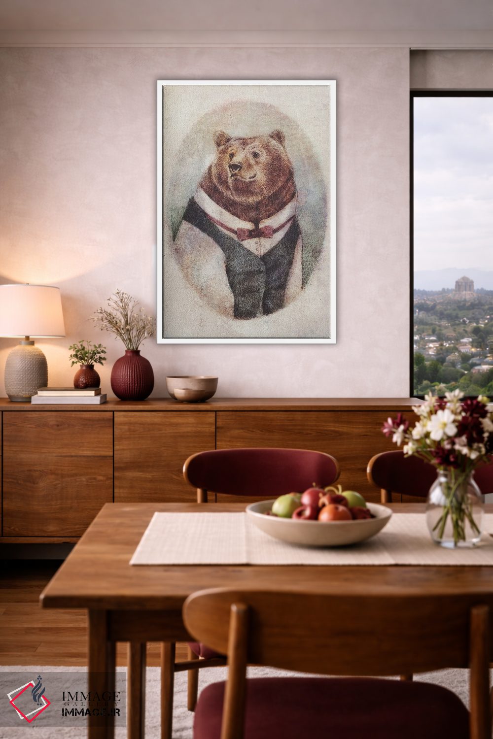 تابلو دکوراتیو آقای وحشی اثر مایک کوبو - D2W