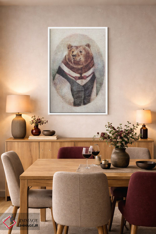 تابلو دکوراتیو آقای وحشی اثر مایک کوبو - D5W