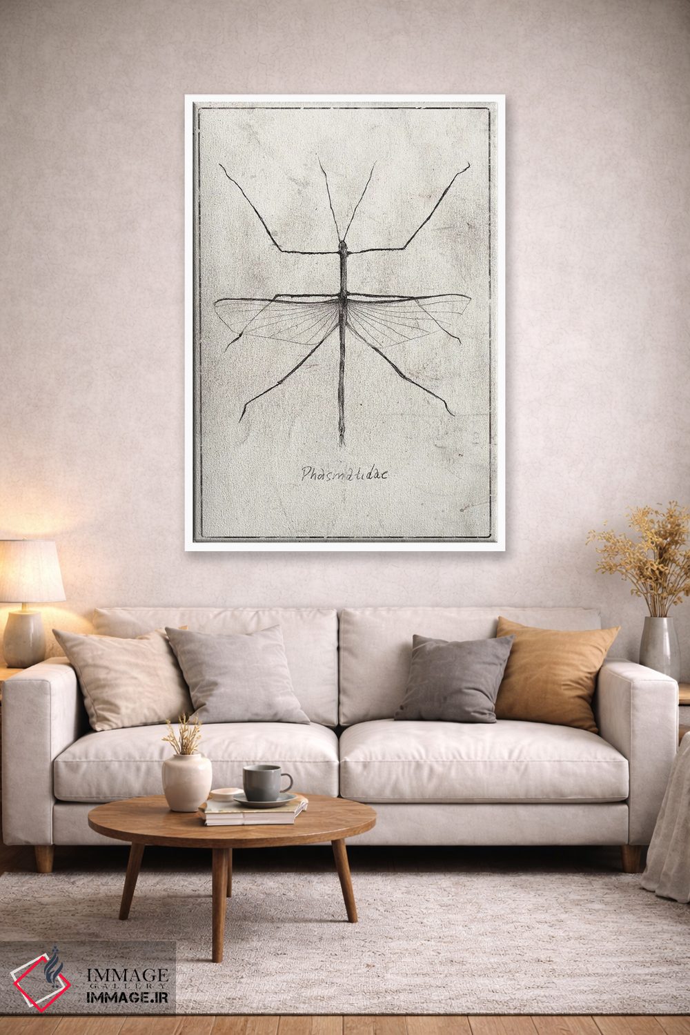 تابلو دکوراتیو فسماتیده اثر مایک کوبو - D2W