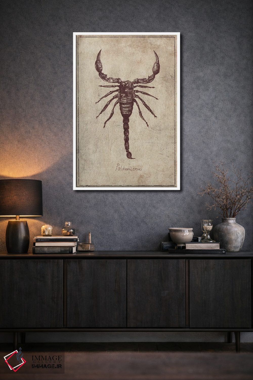 تابلو دکوراتیو پالامنارسوس اثر مایک کوبو - D1W