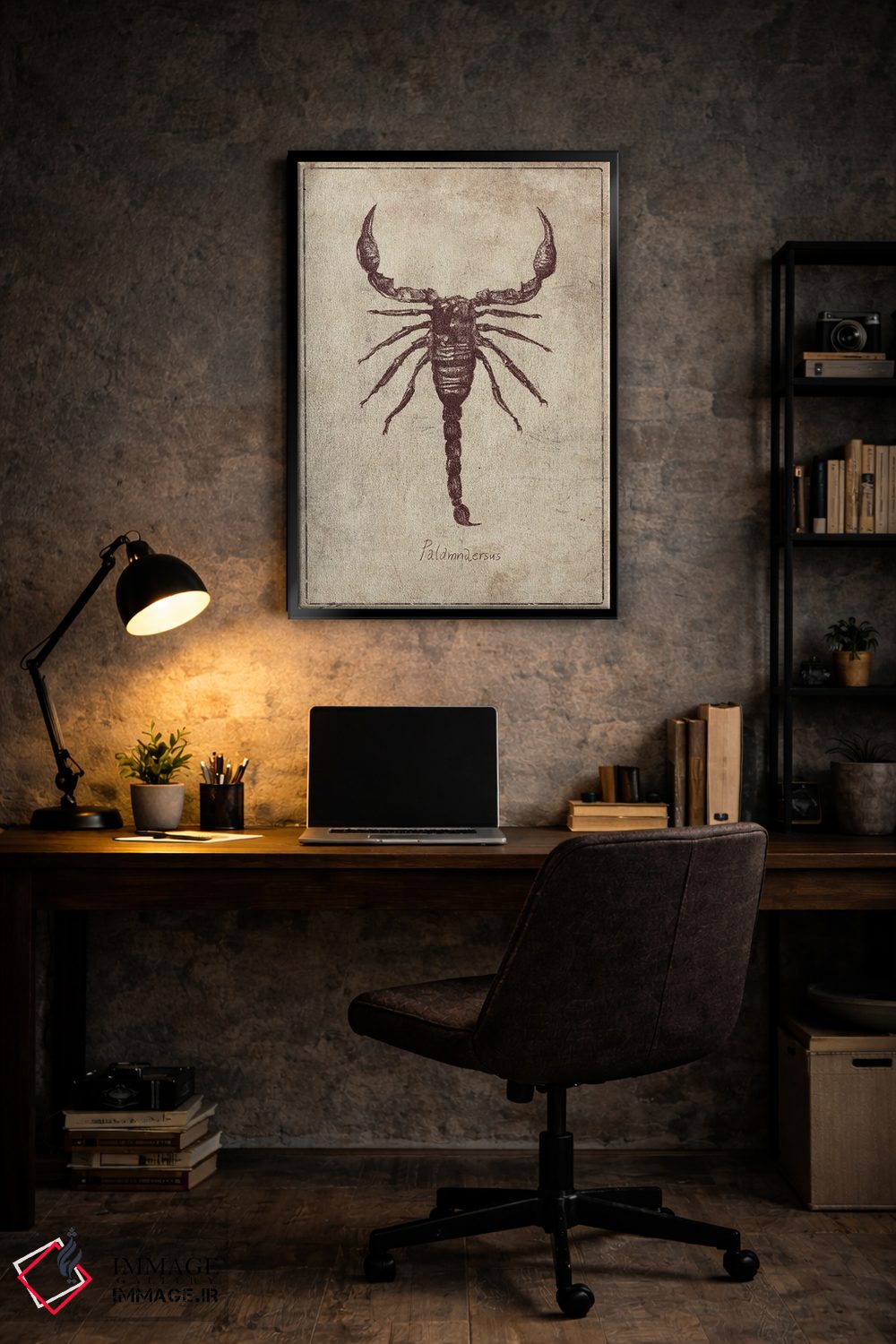 تابلو دکوراتیو پالامنارسوس اثر مایک کوبو - D6B